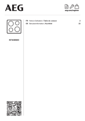 AEG KFA58SIO Benutzerinformation
