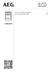 AEG CCB6692APM Benutzerinformation