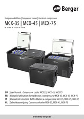 Berger MCX-75 Bedienungsanleitung