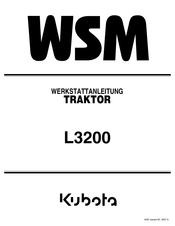 Kubota wsm L3200 Werkstattanleitung