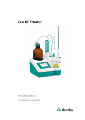 Metrohm Eco KF Titrator Produkthandbuch