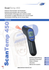 ScanTemp 450 Bedienungsanleitung