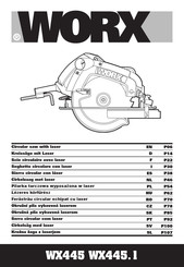 Worx WX445.1 Bedienungsanleitung