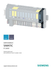 Siemens simatic et 200sp Bedienungsanleitung