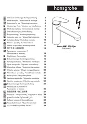 HANSGROHE Focus M42 120 1jet 71804000 Gebrauchsanleitung, Montageanleitung