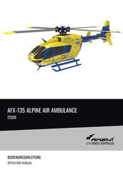 Amewi AFX-135 ALPINE AIR AMBULANCE Bedienungsanleitung