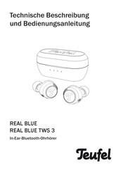 Teufel REAL BLUE Technische Beschreibung Und Bedienungsanleitung