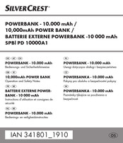 Silvercrest SPBl PD 10000A1 Bedienungs- Und Sicherheitshinweise