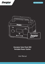 Energizer Solar Peak 600 Bedienungsanleitung