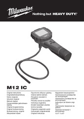 Milwaukee M12 IC Originalbetriebsanleitung