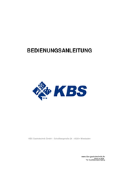 kbs Italforni VISOR VS105 Bedienungsanleitung