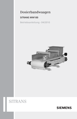 Siemens SITRANS WW100 Betriebsanleitung