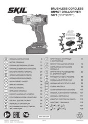 Skil CD1 3070-Serie Originalbetriebsanleitung