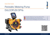 ProMinent DULCO flex Control - DFYa Schnellstartanleitung