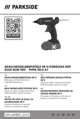 Parkside PHPA 20-Li A1 Bedienungs- Und Sicherheitshinweise