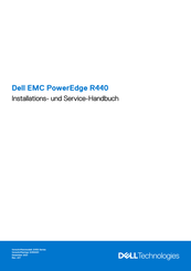 Dell emc PowerEdge R440 Installations- Und Servicehandbuch