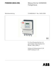 ABB 50XM2000 Betriebsanleitung