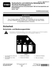 Toro 30801 Installationsanweisungen