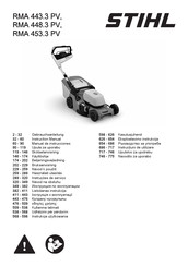 Stihl RMA 443.3 PV Gebrauchsanleitung