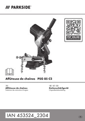 Parkside PSG 85 C2 Originalbetriebsanleitung