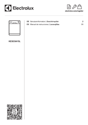 Electrolux KESC8415L Benutzerinformation