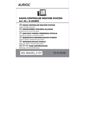 Auriol 384583 2107 Bedienungs- Und Sicherheitshinweise
