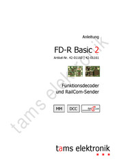 Tams Elektronik FD-R Basic 2 Anleitung
