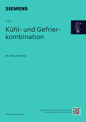 Siemens KF96DPXEA Gebrauchsanleitung