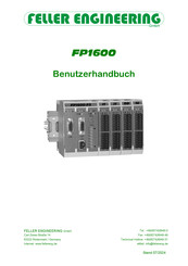 FELLER ENGINEERING FP1600 Benutzerhandbuch