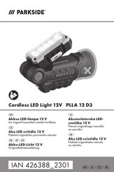 Parkside PLLA 12 D3 Originalbetriebsanleitung