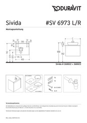 Duravit Sivida SV 6973 L/R Montageanleitung