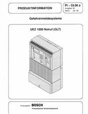 Bosch UEZ 1000 Produktinformation