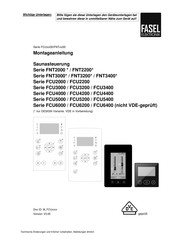 Fasel elektronik FCU6400 Serie Montageanleitung