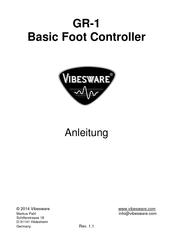 Vibesware GR-1 Anleitung