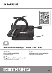 Parkside PHDM 110 A1 Mini Originalbetriebsanleitung