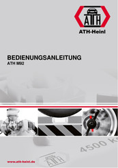 ATH-Heinl ATH M92 Bedienungsanleitung