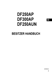 Suzuki DF250AP Besitzerhandbuch