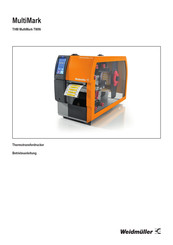 Weidmuller THM MultiMark TWIN Betriebsanleitung