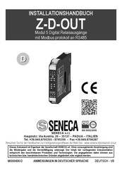 Seneca Z-D-OUT Installationshandbuch