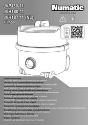 Numatic JVP 180-11 Original Bedienungsanleitung