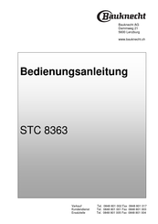 Bauknecht STC 8363 Bedienungsanleitung