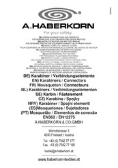 A.HABERKORN 3860017 Gebrauchsanleitung Und Prüfbuch