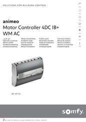 SOMFY animeo IB+ 4 DC Motor Controller WM Installationsanleitung