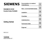 Siemens SINAMICS G120 Bedienungsanleitung
