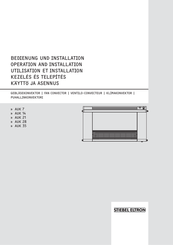 STIEBEL ELTRON AUK 35 Bedienungsanleitung