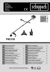 Scheppach PBC330 Originalbetriebsanleitung
