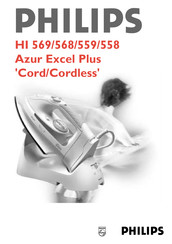 Philips Azur Excel Plus HI569/02 Bedienungsanleitung