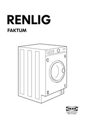 Ikea RENLIG FAKTUM Bedienungsanleitung