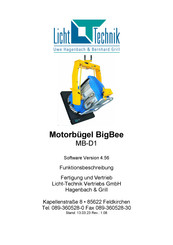 Licht-Technik BigBee MB-D1 Funktionsbeschreibung
