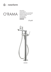 Newform O'RAMA 68482C Bedienungsanleitung